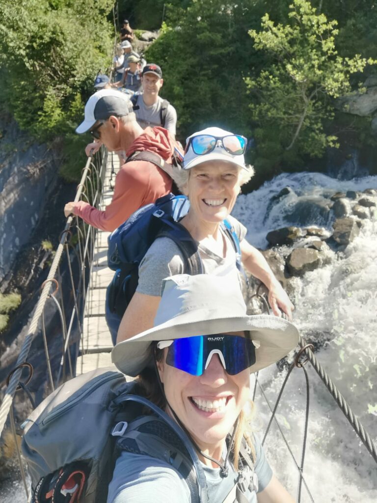 Trekking on the Tour du Mont Blanc